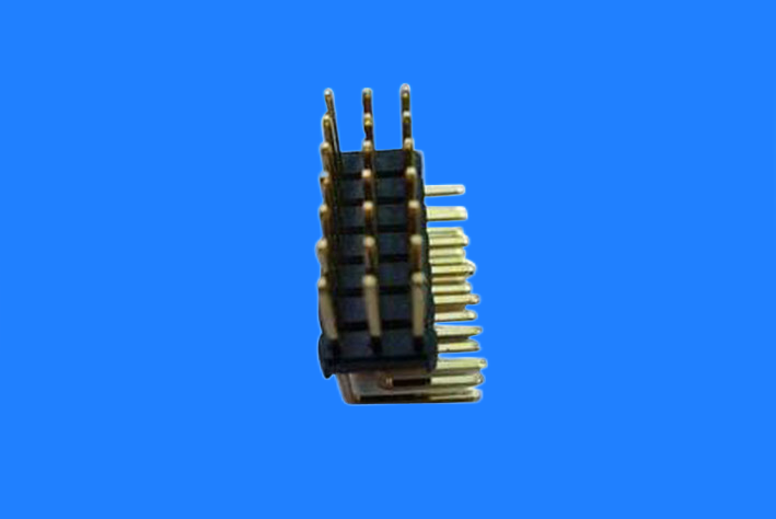 2.0MM排針、三排直針、彎針